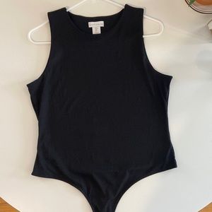 Black Thong Bodysuit NWOT, Never Worn